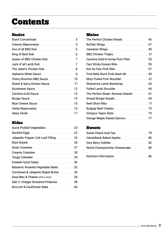 SkinnyBarbecue e-Book