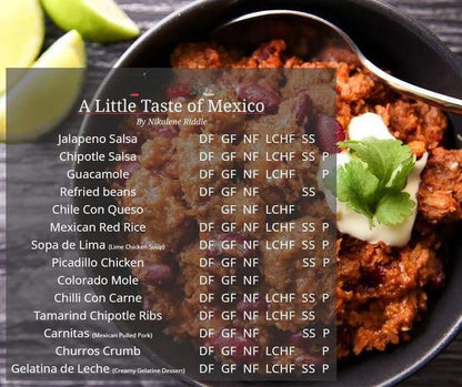 A Little Taste of Cookbook Collection (Asia, France, Greece, India, Italy, Mexico and Spain) e-Books