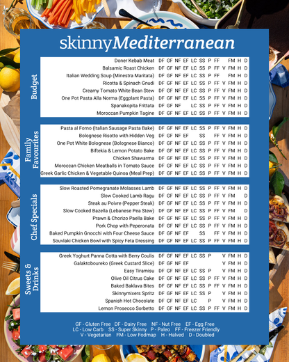 SkinnyMediterranean e-Book