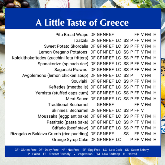 A Little Taste of Greece e-Book